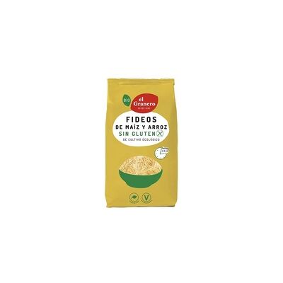 Fideos de maíz y arroz ecológicos sin gluten - El Granero Integral Fideos de maíz y arroz ecológicos sin gluten - El Granero Integral