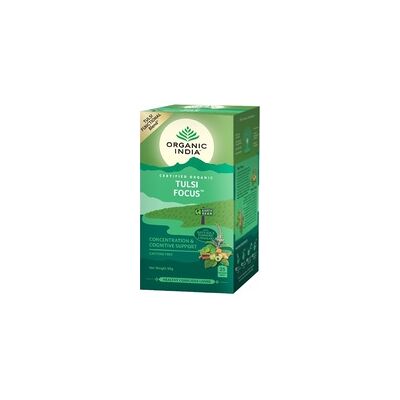 Organic India Tulsi Focus - Infusión ayurvédica para concentración Organic India Tulsi Focus - Infusión ayurvédica para concentración