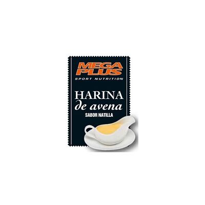 Harina de Avena Sabor Natillas - 2kg, Mega Plus Harina de Avena Sabor Natillas - 2kg, Mega Plus