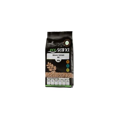 Semillas de sésamo tostado biológico EcoSana - 500 g Semillas de sésamo tostado biológico EcoSana - 500 g