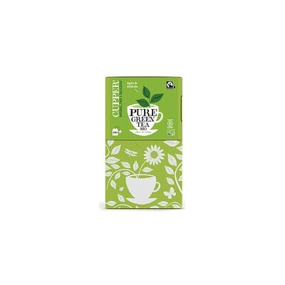 Infusión de té verde orgánico Cupper 250 bolsitas - Té Infusión de té verde orgánico Cupper 250 bolsitas - Té