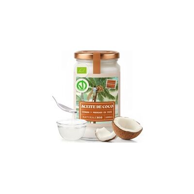 NaturaleBio - Aceite de coco orgánico - 1L NaturaleBio - Aceite de coco orgánico - 1L