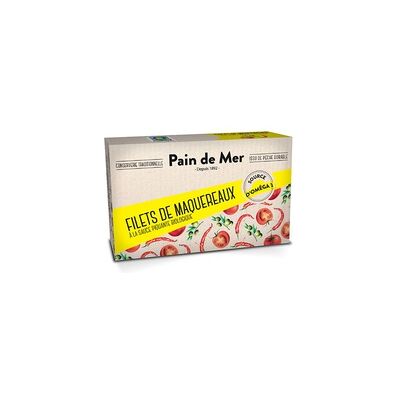 Filetes de caballa en salsa picante bio - Accent Bio - Pescado enlatado Filetes de caballa en salsa picante bio - Accent Bio - Pescado enlatado