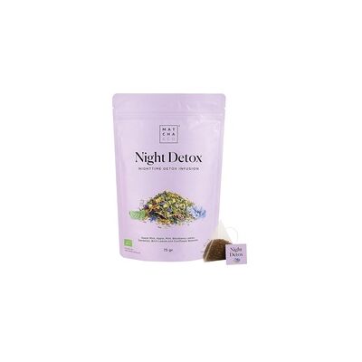 Infusión night detox 30 bolsitas infusoras - Matcha & Co Infusión night detox 30 bolsitas infusoras - Matcha & Co