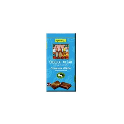 3 x Tableta chocolate con leche 100 g - Rapunzel 3 x Tableta chocolate con leche 100 g - Rapunzel