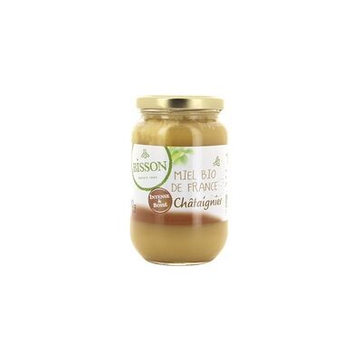 Miel ecológica de Francia - Castaño 500 g - Bisson Miel ecológica de Francia - Castaño 500 g - Bisson