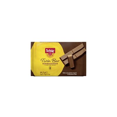3 x Barrita twin bar sin gluten 65 g - Schär 3 x Barrita twin bar sin gluten 65 g - Schär
