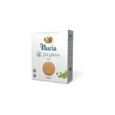 3 x Galletas con Soja sin Gluten 420 g - Nuria 3 x Galletas con Soja sin Gluten 420 g - Nuria
