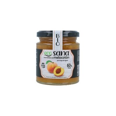 Mermelada de Melocotón con Sirope de Ágave Bio - 260 g Mermelada de Melocotón con Sirope de Ágave Bio - 260 g