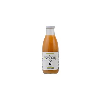 Caldo ecológico de pollo y verduras Ecolagen - Rico en colágeno - 1L Caldo ecológico de pollo y verduras Ecolagen - Rico en colágeno - 1L