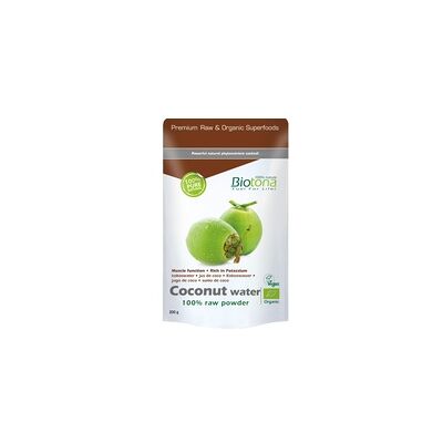 Coconut Water Coco Bio 200 g - Biotona Coconut Water Coco Bio 200 g - Biotona