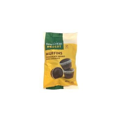 3 x Noglut muffins de chocolate negro 210 g - Santiveri 3 x Noglut muffins de chocolate negro 210 g - Santiveri