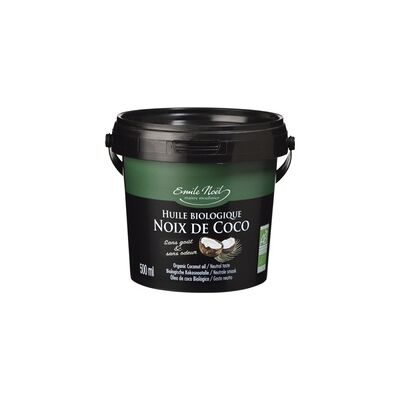 Aceite de coco orgánico desodorizado (nuevo envase) 1 L de aceite - Emile Noël Aceite de coco orgánico desodorizado (nuevo envase) 1 L de aceite - Emile Noël