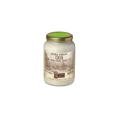 Aceite virgen extra de Coco Bio 1600 ml de crema - Amanprana Aceite virgen extra de Coco Bio 1600 ml de crema - Amanprana