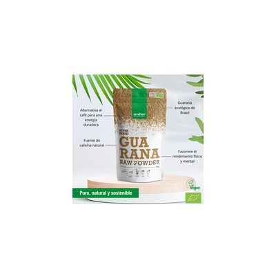 Guaraná vegano en polvo bio 100 g de polvo - Purasana Guaraná vegano en polvo bio 100 g de polvo - Purasana