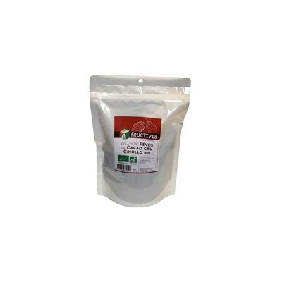 Chips de frijoles de cacao Cru criollo 500 g de polvo - Fructivia Chips de frijoles de cacao Cru criollo 500 g de polvo - Fructivia