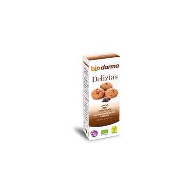 BIO + 5 x Galletas Delizias de avena con chocolate 125 g - Bio-Darma BIO + 5 x Galletas Delizias de avena con chocolate 125 g - Bio-Darma