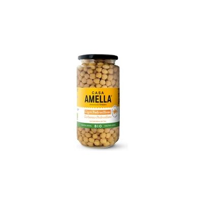 Garbanzos Orgánicos Casa Amella - Cocidos al Vapor, Sin Aditivos - 540g Garbanzos Orgánicos Casa Amella - Cocidos al Vapor, Sin Aditivos - 540g