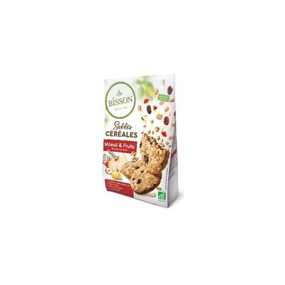 5 x Galletas de mantequilla de muesli, cereales y frutas 200 g - Bisson 5 x Galletas de mantequilla de muesli, cereales y frutas 200 g - Bisson