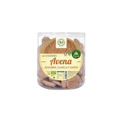 Galletas de Avena Bio con Jengibre y Limón Sol Natural - 1,3kg Galletas de Avena Bio con Jengibre y Limón Sol Natural - 1,3kg