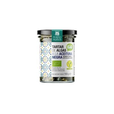 Porto Muiños Eco Tártaro de algas con aceituna negra - Seaweed Tartar Porto Muiños Eco Tártaro de algas con aceituna negra - Seaweed Tartar