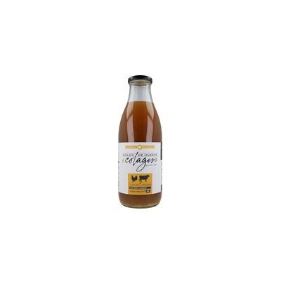 Caldo de huesos ecológico con cúrcuma y jengibre 1L - Ecolagen Caldo de huesos ecológico con cúrcuma y jengibre 1L - Ecolagen