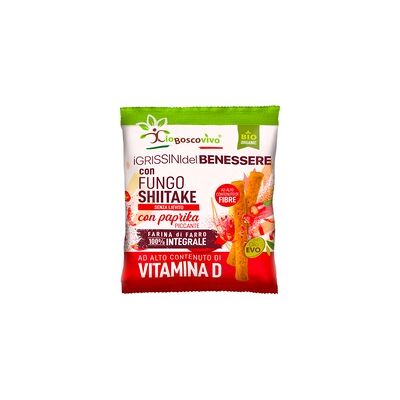 5 x Palitos de pan con pimentón y setas shiitake Eco 50 g - Ioboscovivo 5 x Palitos de pan con pimentón y setas shiitake Eco 50 g - Ioboscovivo