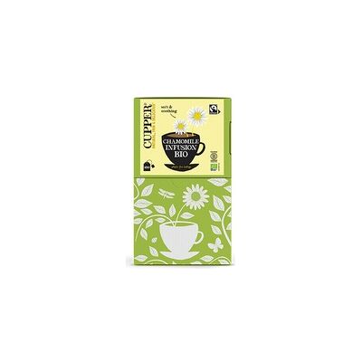 Té de Manzanilla Bio Cupper - 250 Bolsitas con Infusor - Té de Hierbas Té de Manzanilla Bio Cupper - 250 Bolsitas con Infusor - Té de Hierbas
