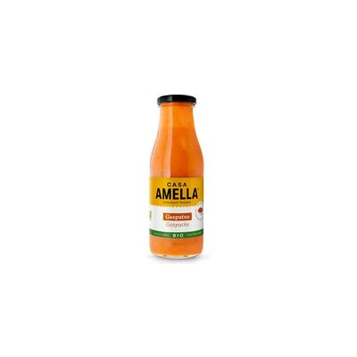 Casa Amella Gazpacho Bio 500ml - Tradicional, Vegano Casa Amella Gazpacho Bio 500ml - Tradicional, Vegano