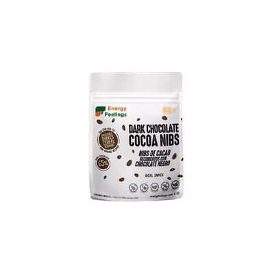 Nibs bañados en chocolate doypack 200 g - Energy Feelings Nibs bañados en chocolate doypack 200 g - Energy Feelings