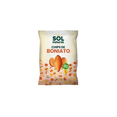 5 x Chips de boniato Bio 75 g - Sol Natural 5 x Chips de boniato Bio 75 g - Sol Natural
