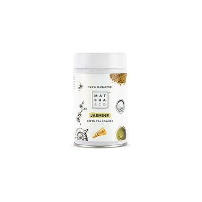 Té Verde y Jazmín en Polvo 70 g de polvo - Matcha & Co Té Verde y Jazmín en Polvo 70 g de polvo - Matcha & Co