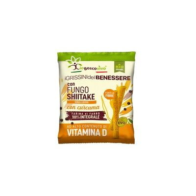 5 x Palitos de pan con cúrcuma y setas shiitake Eco 50 g - Ioboscovivo 5 x Palitos de pan con cúrcuma y setas shiitake Eco 50 g - Ioboscovivo