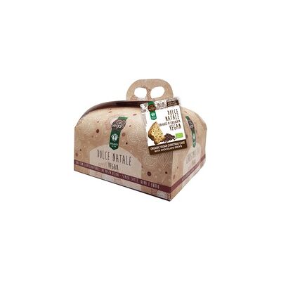Panettone vegano con gotas de chocolate bio 500 g - Probios Panettone vegano con gotas de chocolate bio 500 g - Probios
