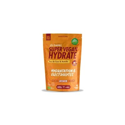 Super Vegan Hydrate Agua de coco y acerola 360 g de polvo - Iswari Super Vegan Hydrate Agua de coco y acerola 360 g de polvo - Iswari