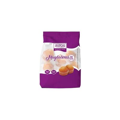 3 x Madalenas sin gluten 210 g - Airos 3 x Madalenas sin gluten 210 g - Airos