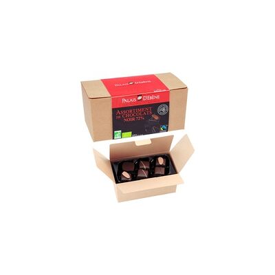 Surtido de chocolates oscuros 180 g - Palais D'Ebene Surtido de chocolates oscuros 180 g - Palais D'Ebene