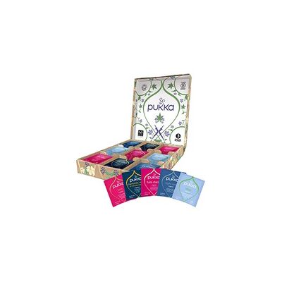 Caja de selección Relax 45 bolsitas infusoras - Pukka Caja de selección Relax 45 bolsitas infusoras - Pukka