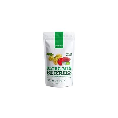 Ultramix frutas (goji, arándanos rojos, moras) 200 g - Purasana Ultramix frutas (goji, arándanos rojos, moras) 200 g - Purasana
