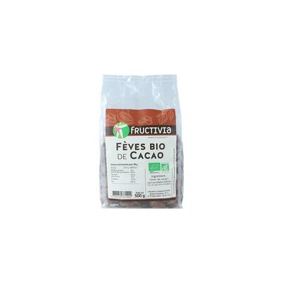 Granos de cacao orgánicos 500 g - Fructivia Granos de cacao orgánicos 500 g - Fructivia