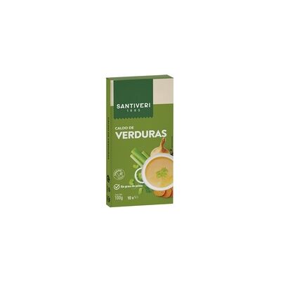 Santiveri Brotes Vegetales Orgánico - Pastillas de caldo vegetal Santiveri Brotes Vegetales Orgánico - Pastillas de caldo vegetal