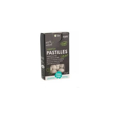 Pastillas de regaliz con menta Terrasana - Dulces Pastillas de regaliz con menta Terrasana - Dulces