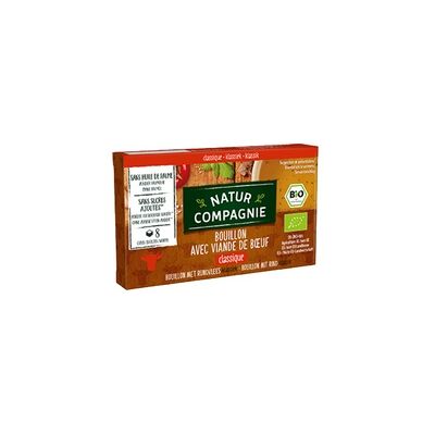 Cubos de caldo de carne bio - Natur Compagnie Cubos de caldo de carne bio - Natur Compagnie