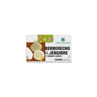 Porto Muiños Orgánico Jengibre con Alga Kombu 90 g Porto Muiños Orgánico Jengibre con Alga Kombu 90 g