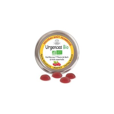 Pastillas de Emergencia de Frambuesa Orgánica 45 g - Elixirs & Co Pastillas de Emergencia de Frambuesa Orgánica 45 g - Elixirs & Co
