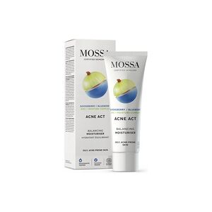 Mossa Crema Hidratante Equilibrante de Arándano y Acné - Cuidado Facial Mossa Crema Hidratante Equilibrante de Arándano y Acné - Cuidado Facial