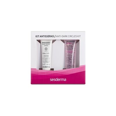 Kit Antiojeras Angiosis Clarificante + Glicare Gel Contorno de Ojos 2 unidades de 15ml - Sesderma Kit Antiojeras Angiosis Clarificante + Glicare Gel Contorno de Ojos 2 unidades de 15ml - Sesderma