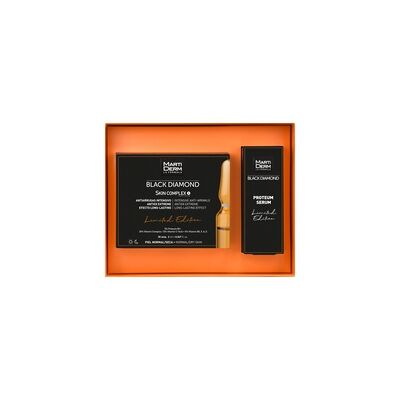 Caja Black Diamond Martiderm: Skin complex 30 ampollas + REGALO Proteum Serum 15 ml 1 unidad - Martiderm Caja Black Diamond Martiderm: Skin complex 30 ampollas + REGALO Proteum Serum 15 ml 1 unidad - Martiderm
