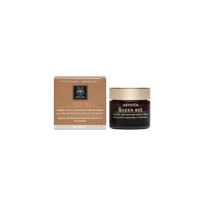 Queen Bee Holística Antienvejecimiento Crema de Noche Con Jalea Real Griega Fresca 50 ml - Apivita Queen Bee Holística Antienvejecimiento Crema de Noche Con Jalea Real Griega Fresca 50 ml - Apivita