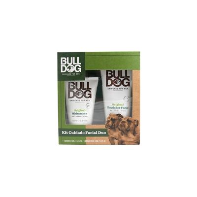 Kit cuidado facial Duo Hidratante + Limpiador Tubo de hidratante de 100 ml + Tubo de limpiador de 150 ml Bulldog Kit cuidado facial Duo Hidratante + Limpiador Tubo de hidratante de 100 ml + Tubo de limpiador de 150 ml Bulldog